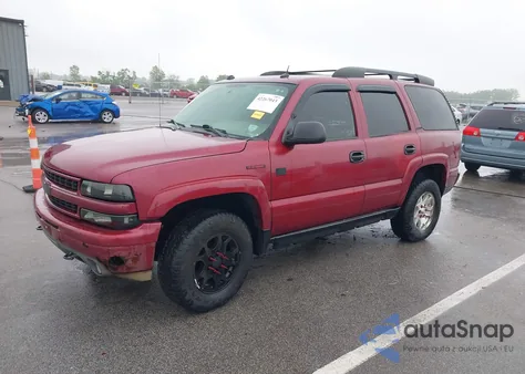 2004 Chevrolet Tahoe Z71 z USA, uszkodzony, nr VIN 1GNEK13Z34R217924